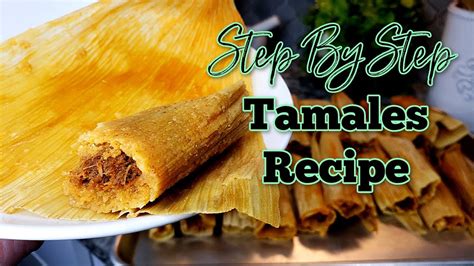 youtube how to make tamales